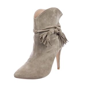 Raye Suede Tassle Ankle Boots